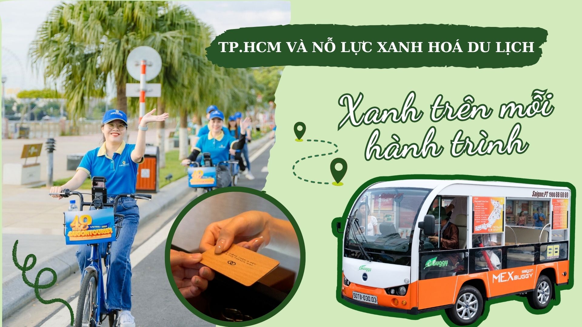 Khách sạn xanh, giao thông xanh giữa lòng siêu đô thị TP.HCM