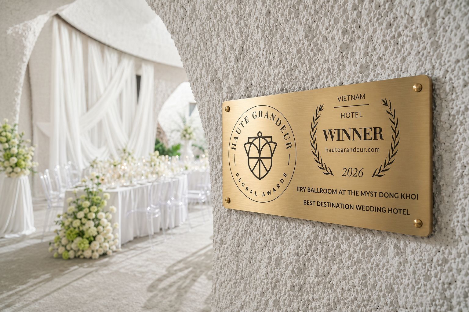 Silverland Hospitality Tự Hào Đón Nhận Giải Thưởng Quốc Tế Cho Điểm Đến Tiệc Cưới Hàng Đầu Việt Nam