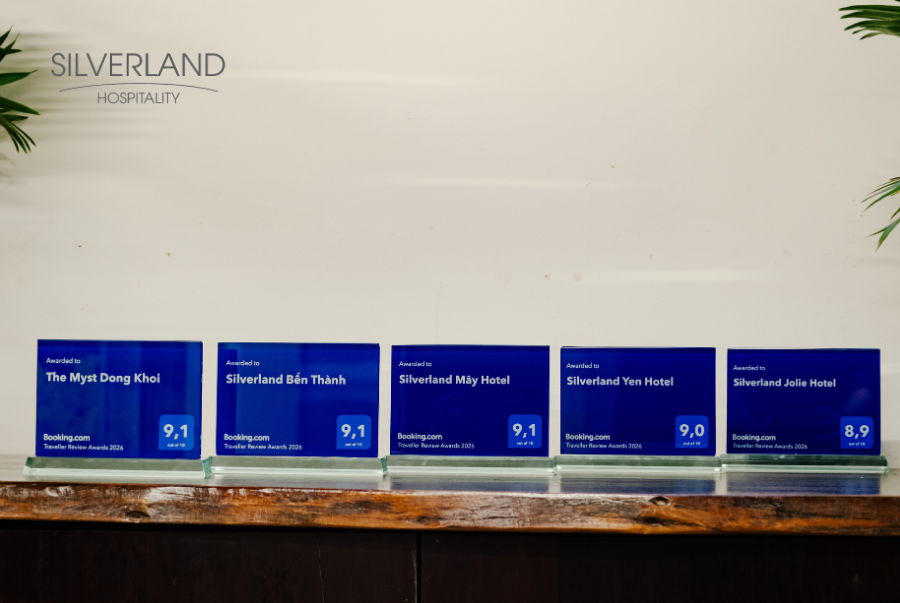 Booking.com Traveller Review Awards 2026: Silverland Hospitality